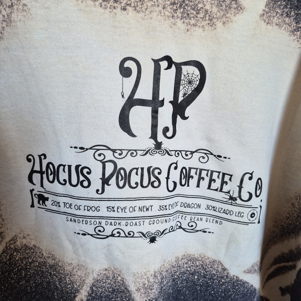 Hocus Pocus Coffee Co. Cozy Sweatshirt Size 3x - Picture 2 of 3